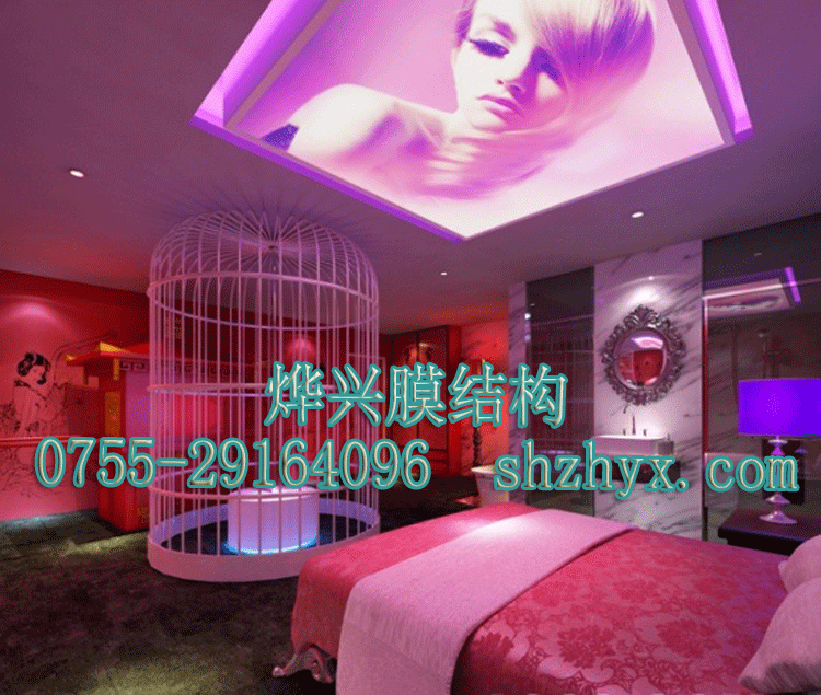 室內(nèi)軟膜天花背景墻，唯美得發(fā)光
